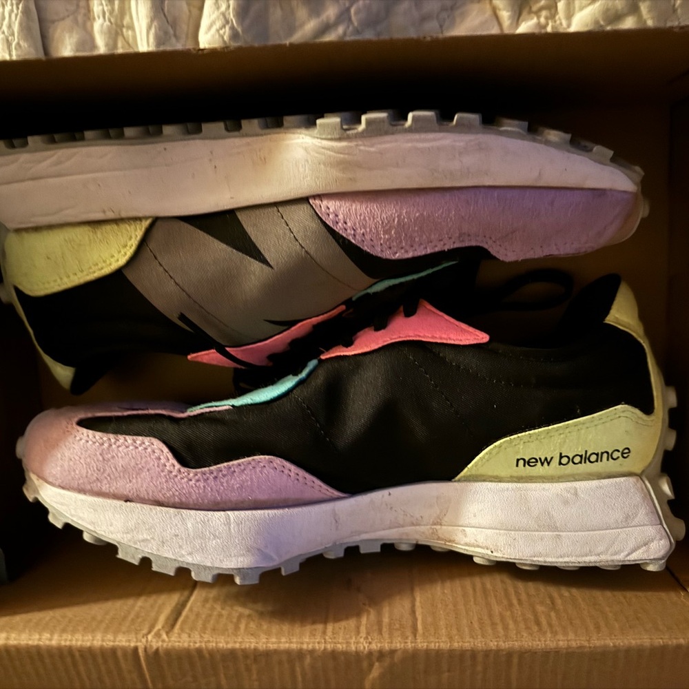 New Balance 347 Black and bright colors USA 8
